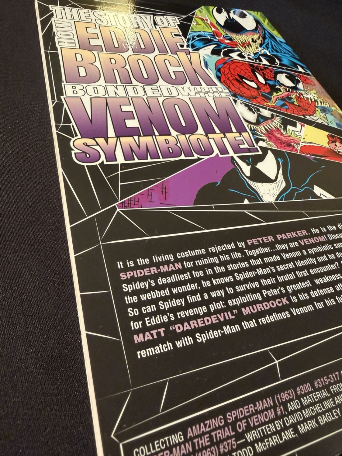 Venom The Saga of Eddie Brock TPB Marvel Spider-Man ASM #300 Collection - Image 4