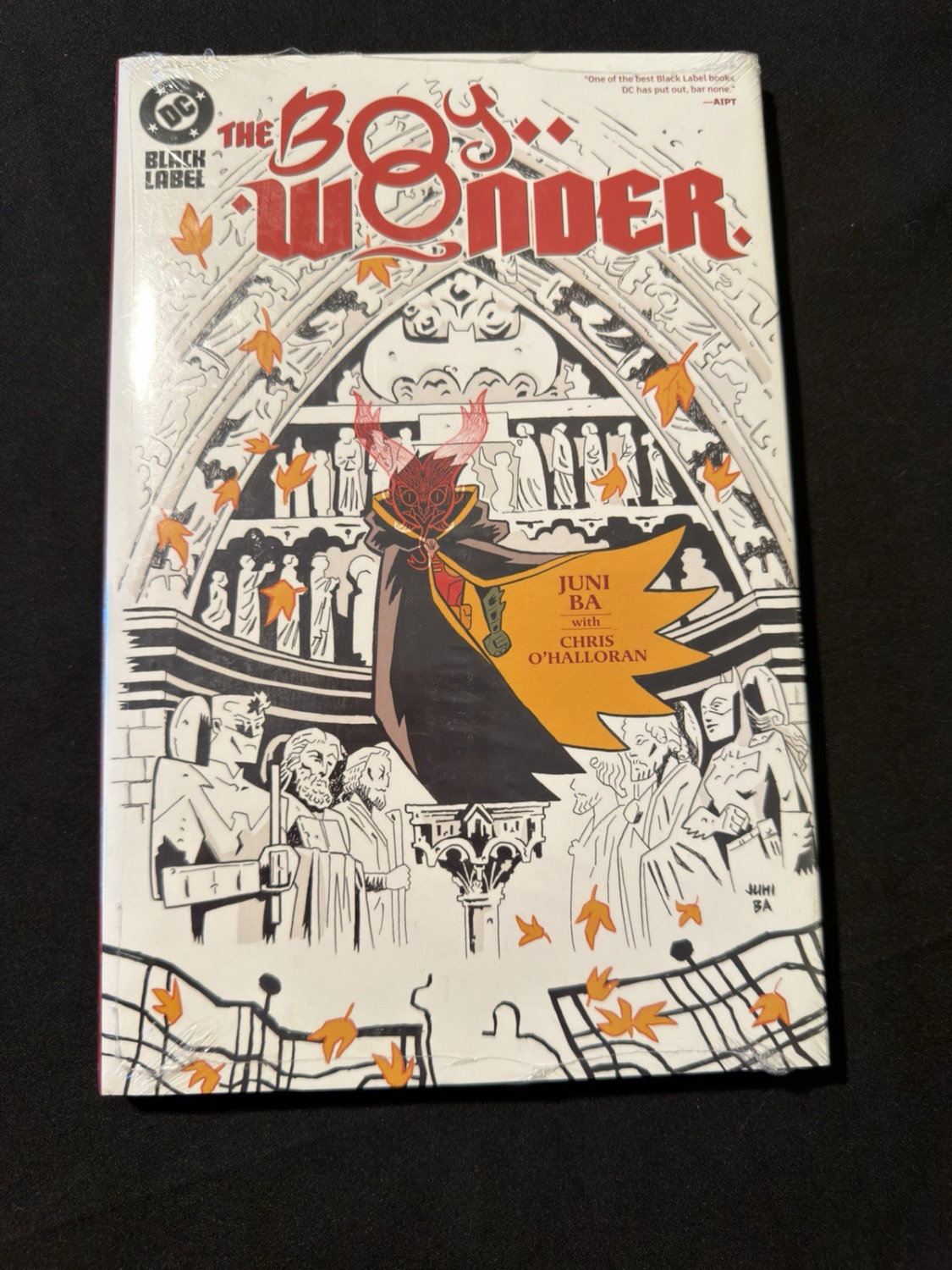 The Boy Wonder HC Sealed DC Black Label Juni Ba Batman Robin