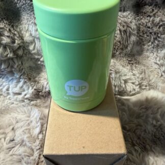TUP by Tupperware Green Thermal Food Jar Stainless Steel Insulated