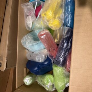 Genuine Tupperware Bulk Lot Mixed Containers & Lids Full Box Resale Wholesale