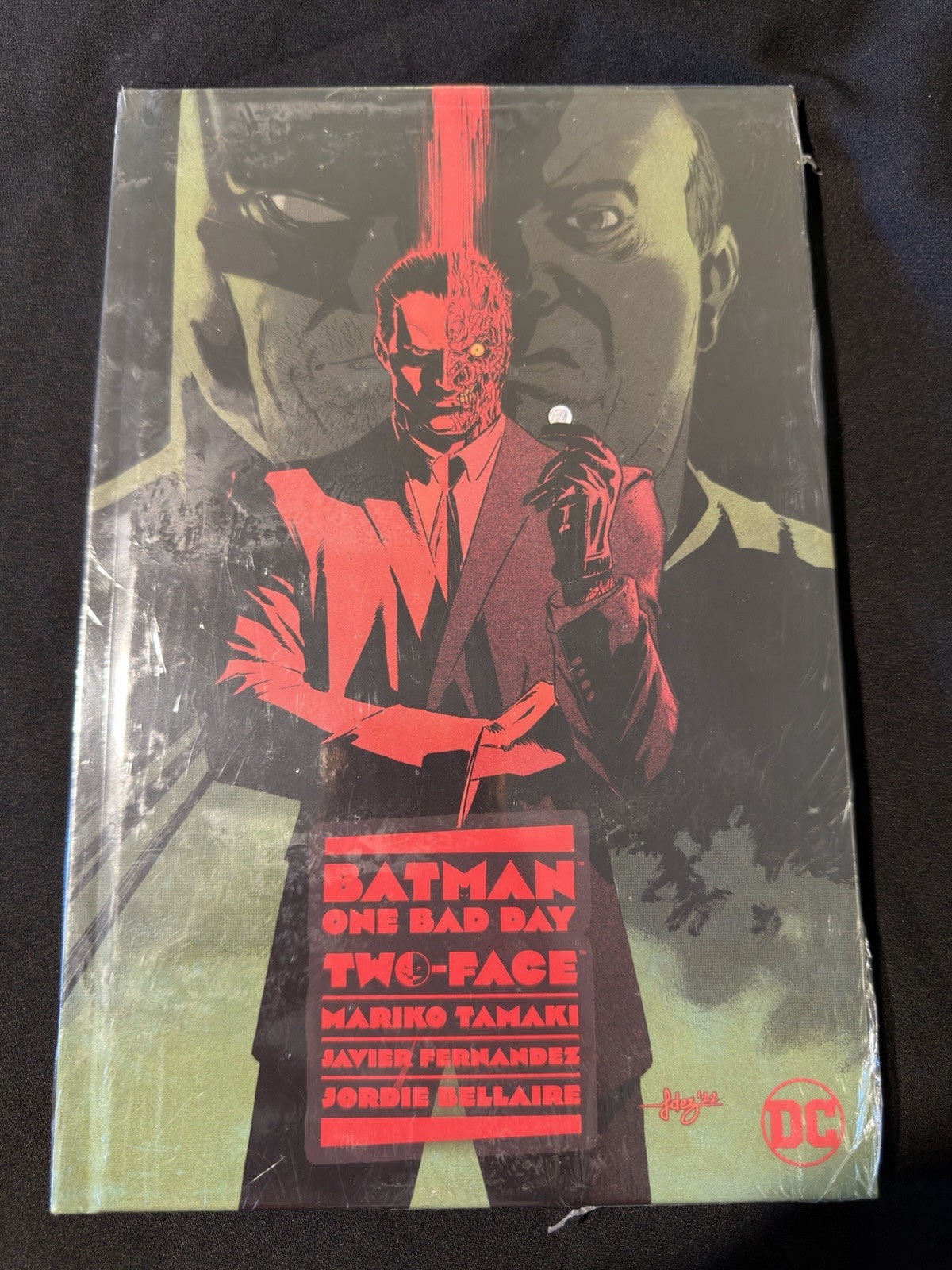 Batman One Bad Day Two-Face HC Sealed Mariko Tamaki DC Hardcover