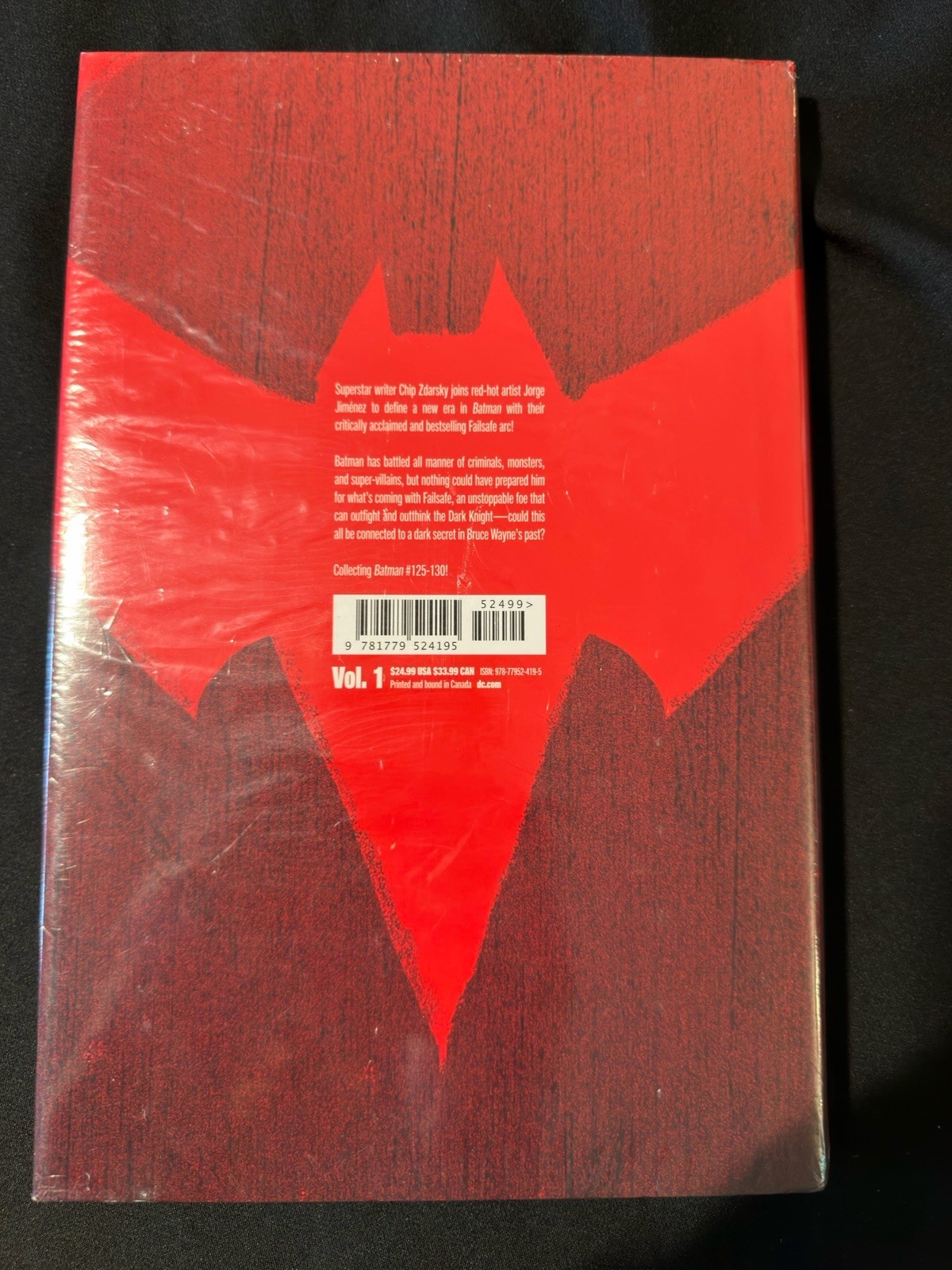 Batman Failsafe Vol 1 Indigo Exclusive HC Zdarsky Jimenez Sealed DC - Image 3