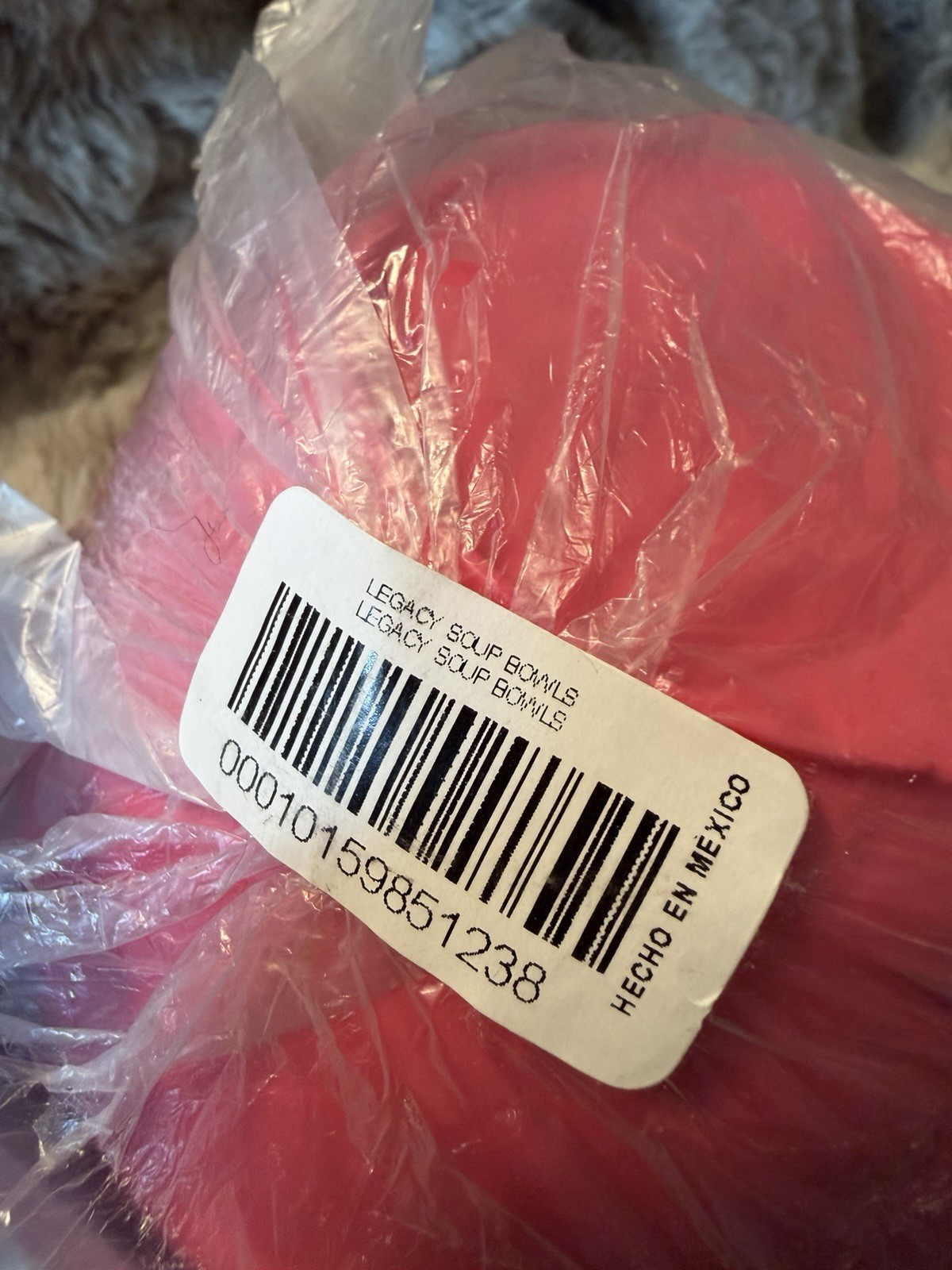 New Tupperware Logic Soup Bowls Set of 4 Pink Coral Sealed - Image 5