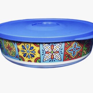 TUPPERWARE TALAVERA 10.5 CUP BOWL WITH FLAT LID LIMITED EDITION DESIGN - NEW