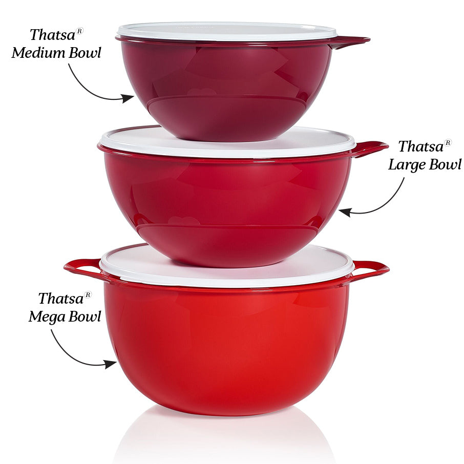 Tupperware Thatsa® Medium Bowl | Airtight, Leakproof, 19-cups/4.5 L - Image 6