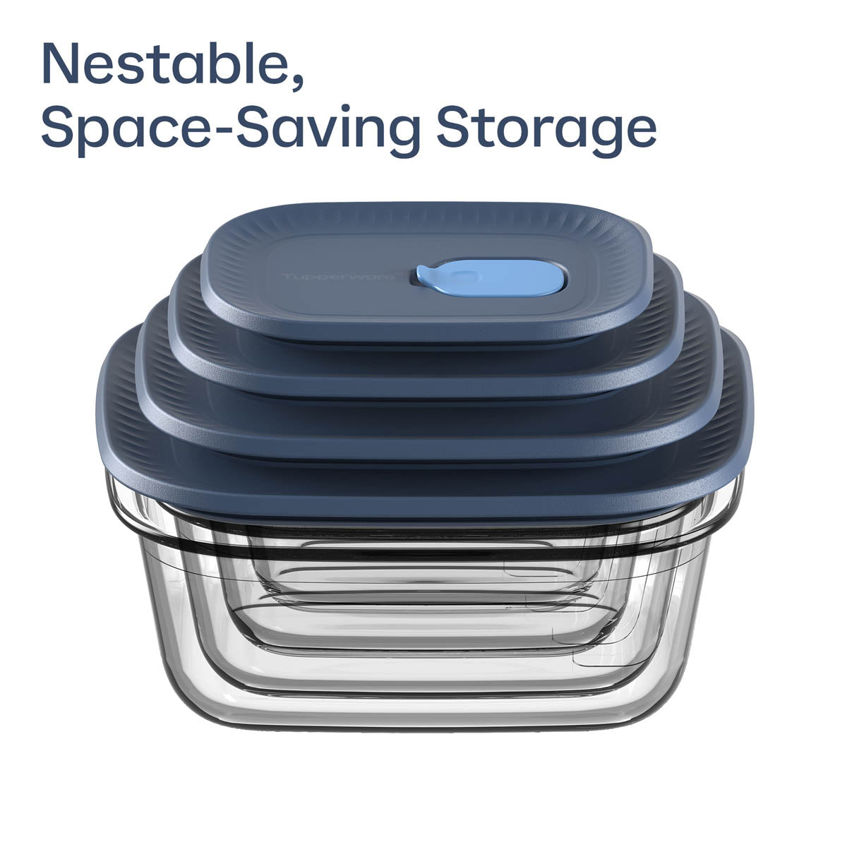 Tupperware Voila™ Glass Food Storage Container | Rectangular Medium - Image 6