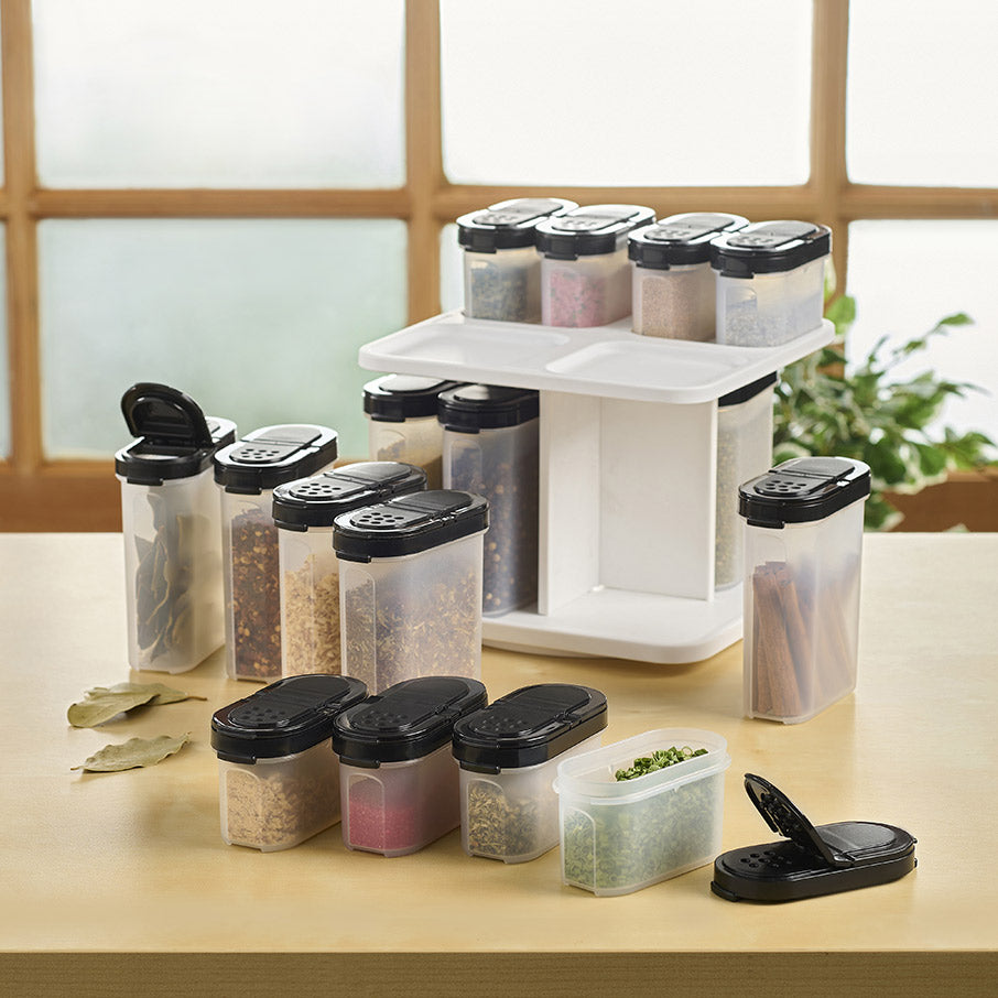 Tupperware® Spice Carousel Set | 17-pc with Small and Large Shakers - Image 3